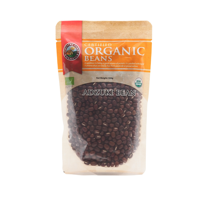 Certified Organic Adzuki Beans (300g)