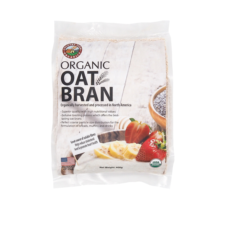 [DISCONT] Organic Oat Bran (400g) [EXP: 27 NOV 2023]