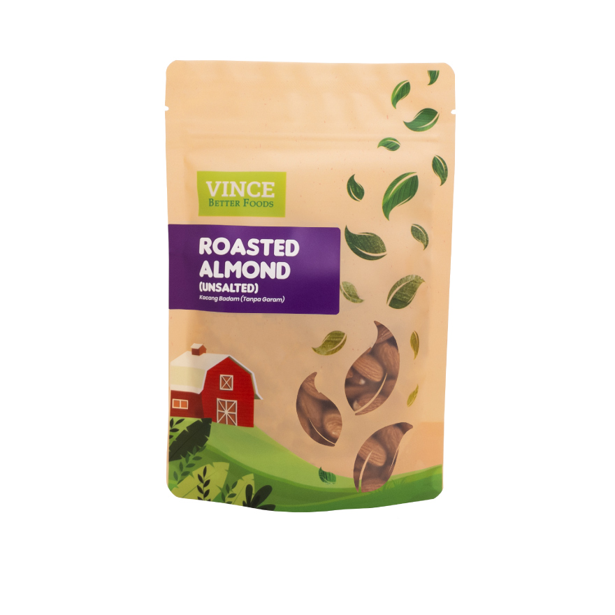 VBF (ROASTED ALMOND) UNSALTED - 130G